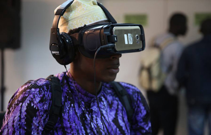 Projet artistique de réalité virtuelle présenté lors de Partcours 2017.