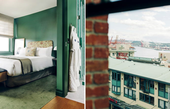 Le Palihouse de Seattle, inauguré en novembre 2018, près du Pike Place Market.