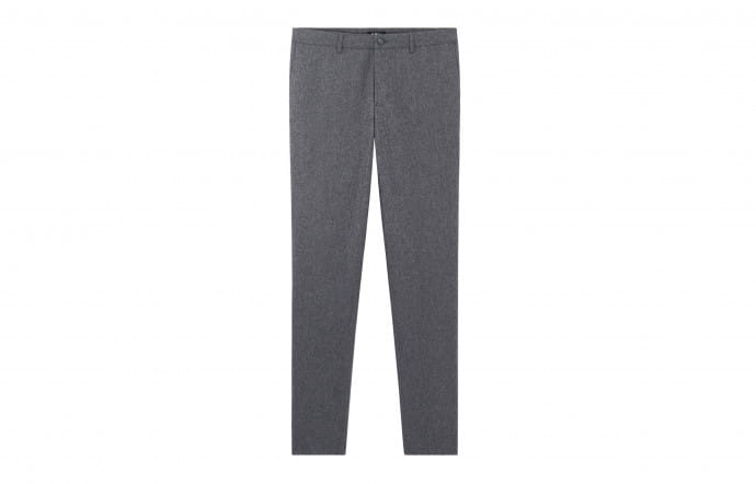 Pantalon Grégoire en flanelle italienne compacte A.P.C., 220 €.