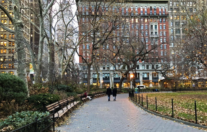 Le Madison Square Park.