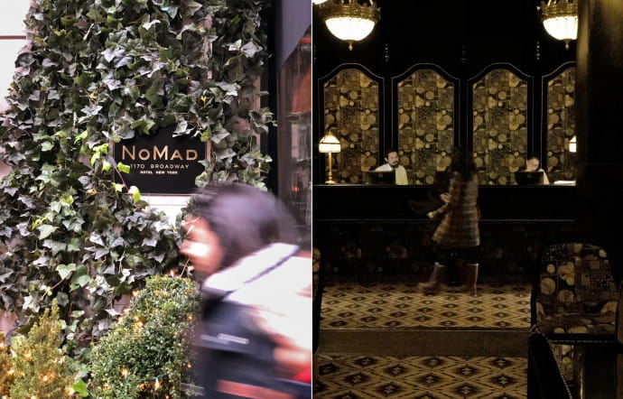 The Nomad Hotel, 1170 Broadway. Tél. +1 212-796-1500. www.thenomadhotel.com.