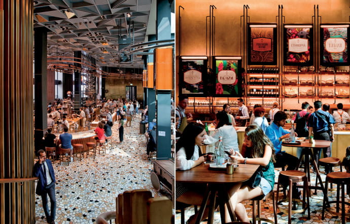 Starbucks Reserve Roastery, Via Cordusio, 3. Tél. +39 02 9197 0326.