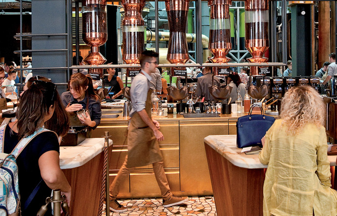 Starbucks a choisi Milan pour ouvrir sa première « Reserve Roastary » en Europe.