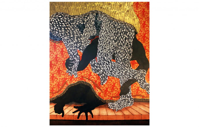 Dancing Pouring, Crackling and Mourning, Didier William, 1979.