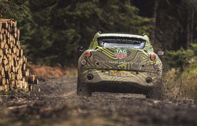 Aston Martin DBX, premier SUV du constructeur.