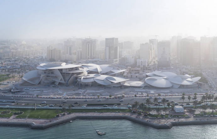 Le musée national du Qatar, signé Jean Nouvel.