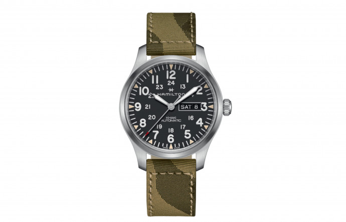 Khaki Field Day Date Automatic, Hamilton, 745 €.