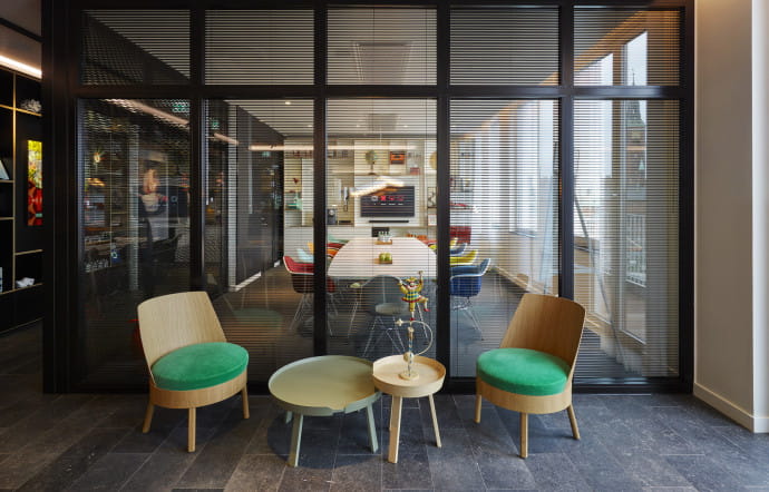 Le CitizenM de Copenhague proposera 4 salles de réunion que les clients pourront réserver à la demi-journée.