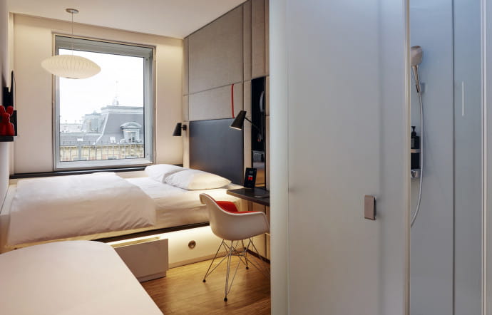 Les chambres sont toutes équipées de lits king size.