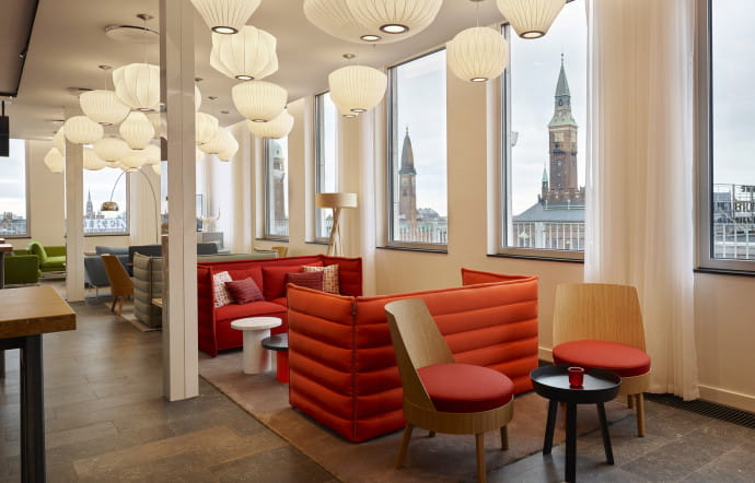 Le « sky bar » est ouvert au public.