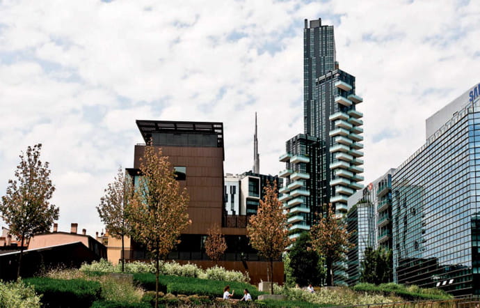 Le quartier de Porta Nuova.