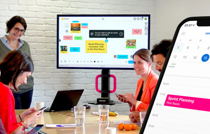 Pour stimuler la créativité des réunions, Klaxoon a développé un outil spécifique de brainstorming et une nouvelle appli mobile.