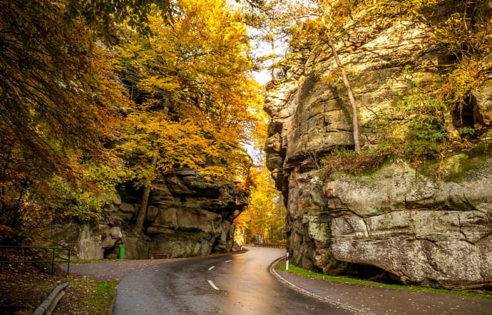 Près de Berdorf, dans le nord du Grand-Duché.