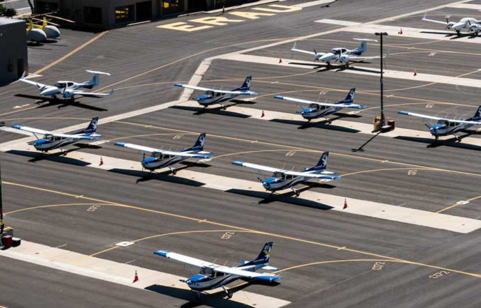 L’Embry-Riddle Aeronautical University possède sa propre flotte d’avions en Arizona.