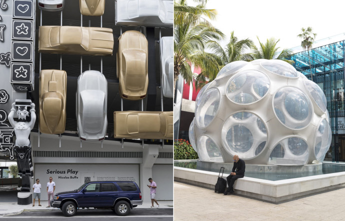 Le Design District. Miami Beach acceuille la foire internationale Art Basel depuis 2002.