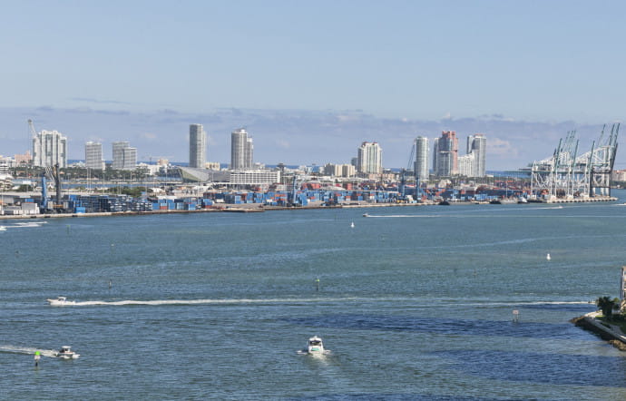 PortMiami compte 4 terminaux pour la prise en charge des croisiéristes, en attendant la construction d’une cinquième unité, en 2022.
