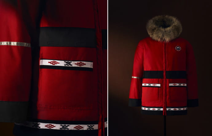 La parka de la couturière Freda Raddi.