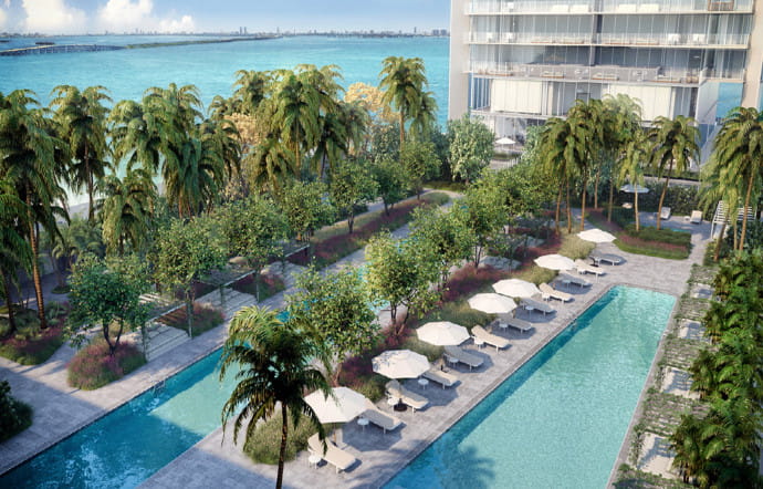 Des projets sont en cours de construction, telle la tour Missoni Baia.