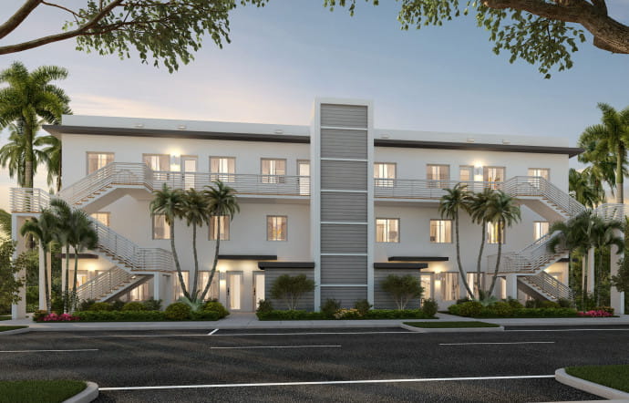 Souvent excentrés, dépourvus de jardins, les logements Lennar s’inscrivent toutefois dans l’univers du luxe, mais à des prix ultracompétitifs.