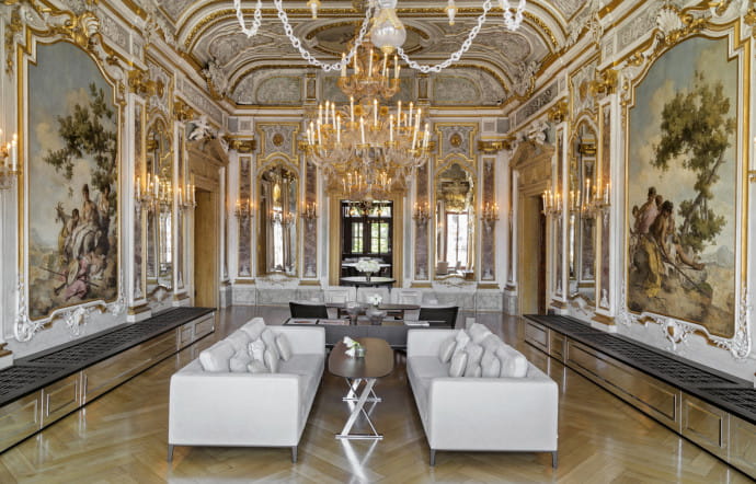 La Ballroom de l’Aman Venice.