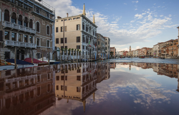 Aman Venice, vue sur le Grand Canal.