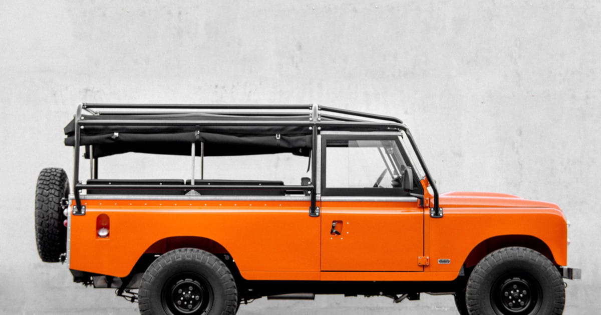 Coolnvintage, une deuxième vie arty pour des Land Rovers iconiques