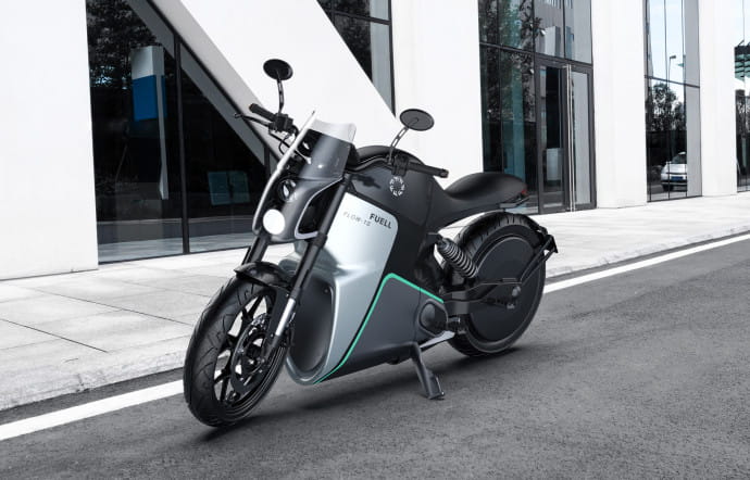 Flow, la première moto de Fuell.