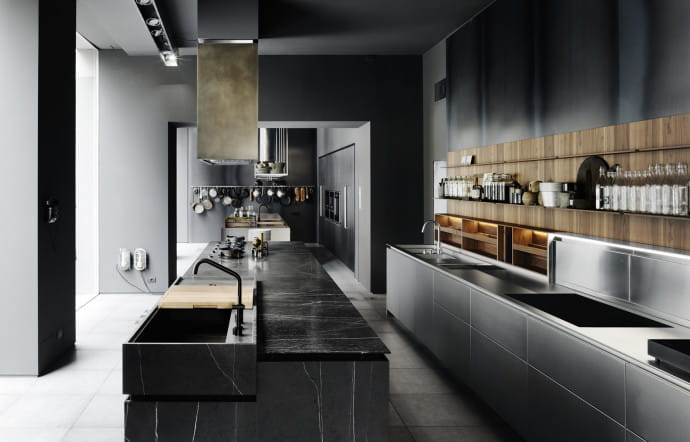 Le showroom Boffi Solferino à Milan.