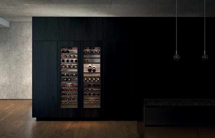 Cave à vins Vario Série 400 de Gaggenau.