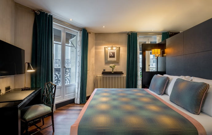 1, rue d’Argentine, Paris 16e. Tél. +33 (0)1 45 02 76 76. www.room-matehotels.com