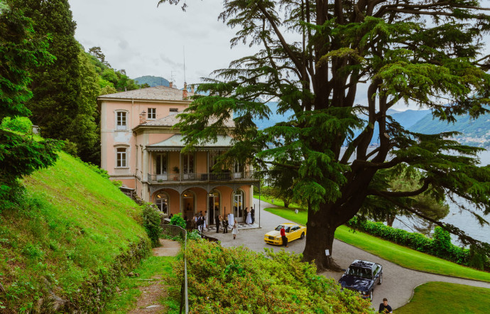 La Villa del Grumello à Cernobbio, en Lombardie.