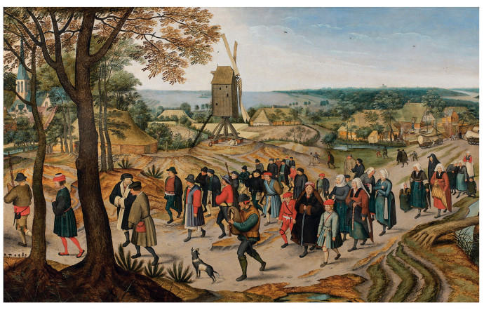 La Procession nuptiale, Pieter Brueghel, 1627.