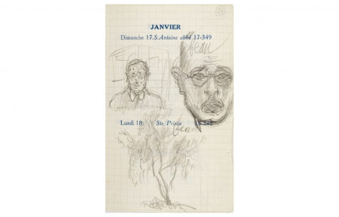 Agenda de 1932, Pierre Bonnard.