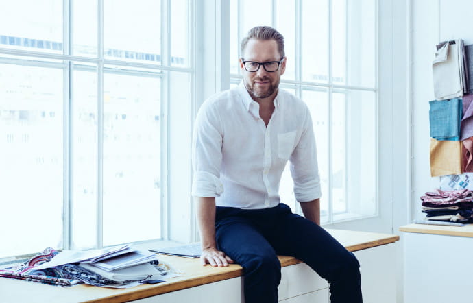 Brian Grevy, CEO de Gant depuis juin 2018.