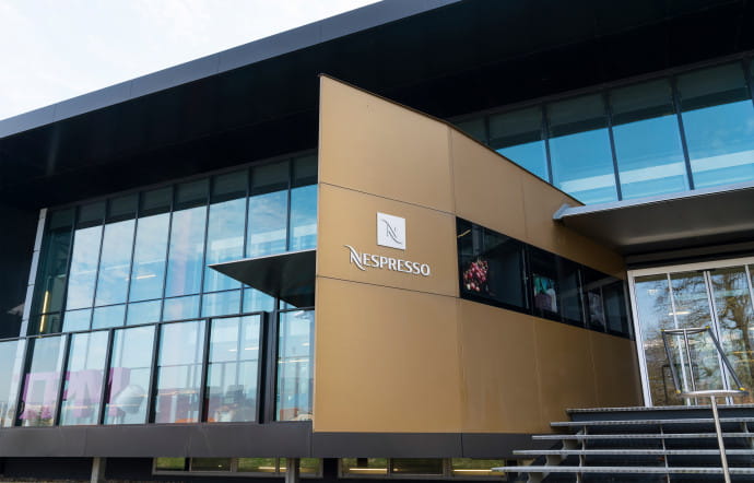 Le premier centre de production des capsules Nespresso a été inauguré en 2003, à Orbe, dans le canton de Vaud.