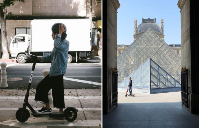 En un an seulement, la trottinette électrique est devenue un moyen de transport à part entière dans de nombreuses grandes villes. Une douzaine d’opérateurs, dont Bird, Lime et Voi par exemple, se partagent Paris.
