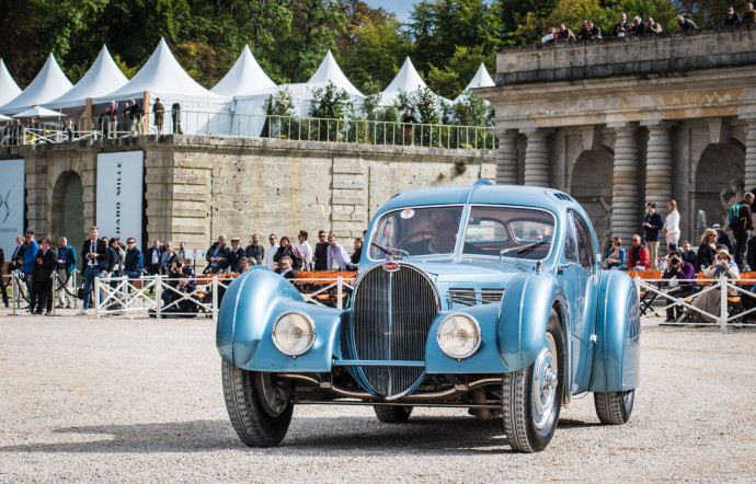 Une Bugatti lors de l’édition 2017.