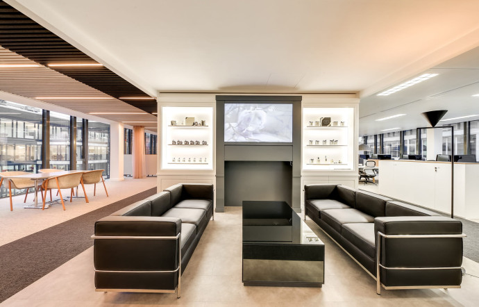 Les nouveaux bureaux d’Estée Lauder correspondent à l’image de la marque. C’est l’un des points forts de Colliers International.