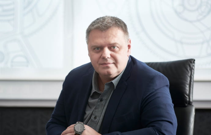 Guy Sémon, directeur général de l’institut de recherche TAG Heuer.