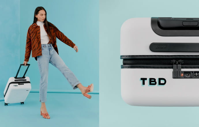 Depuis peu, Away permet à ses clients de personnaliser leurs bagages.