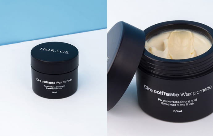 Cire coiffante, Horace, 12 €.