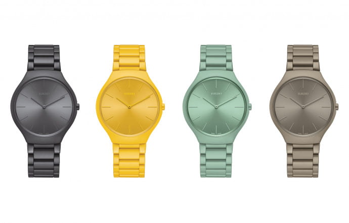Montre en céramique, quartz, 39 mm, Rado, 2020 €.