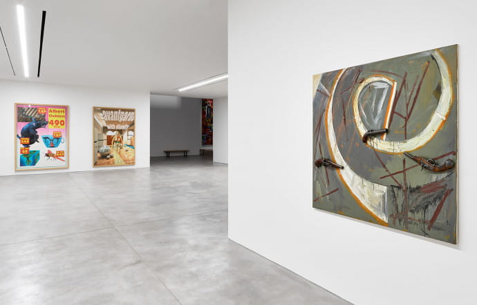Trance, by Albert Oehlen, fondation Aïshti.