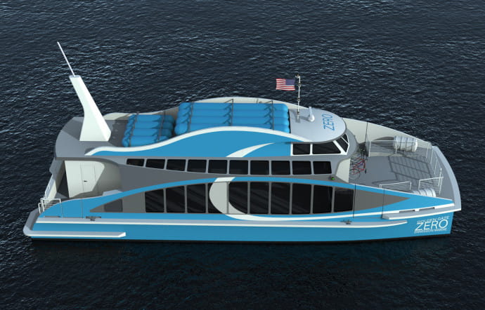 Water-Go-Round, le ferry imaginé par SW/TCH Maritime et GGZEM.