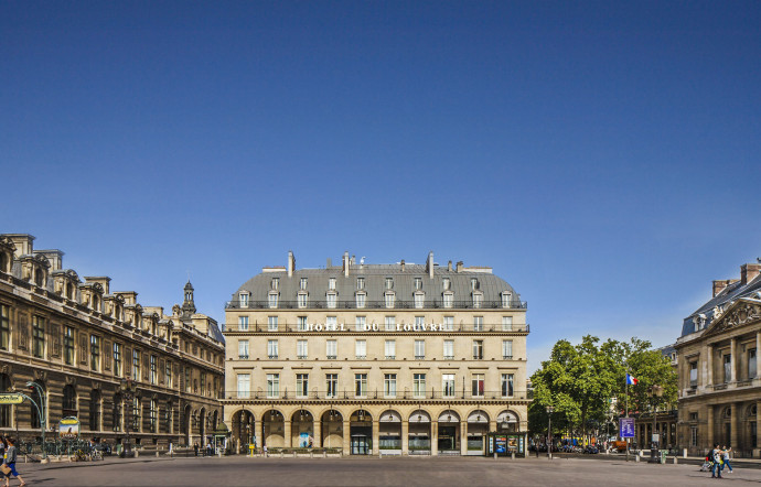 L’hôtel du Louvre, côté Palais-Royal.