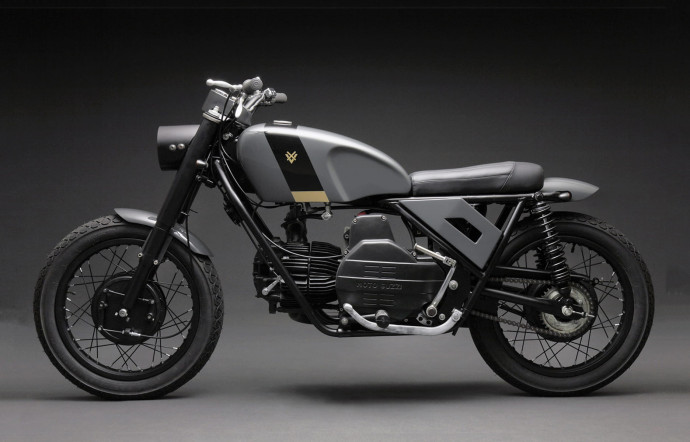 En images : la Moto Guzzi VX Falcone du préparateur moto Stefano Venier