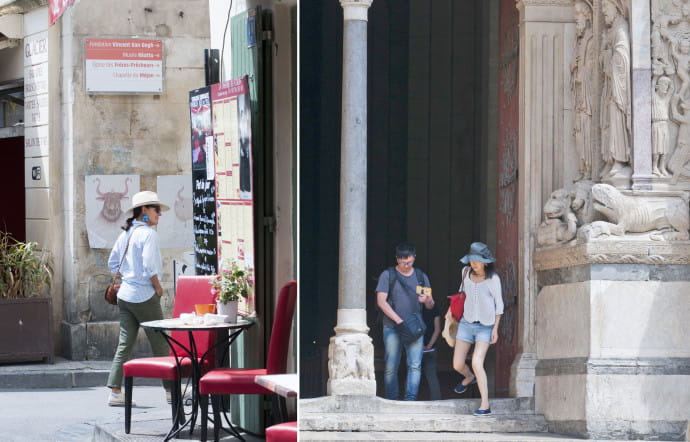 Flâner dans les rues pour mieux saisir la ville.
