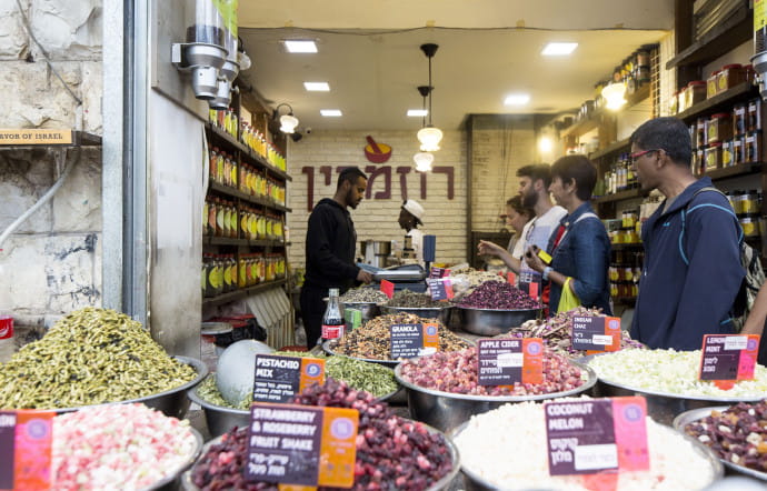 Le marché Mahané Yéhuda doit sa réputation à la diversité des marchandises proposées