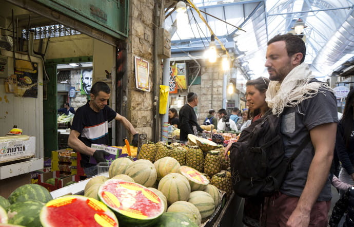 Le marché Mahané Yéhuda doit sa réputation à la diversité des marchandises proposées.