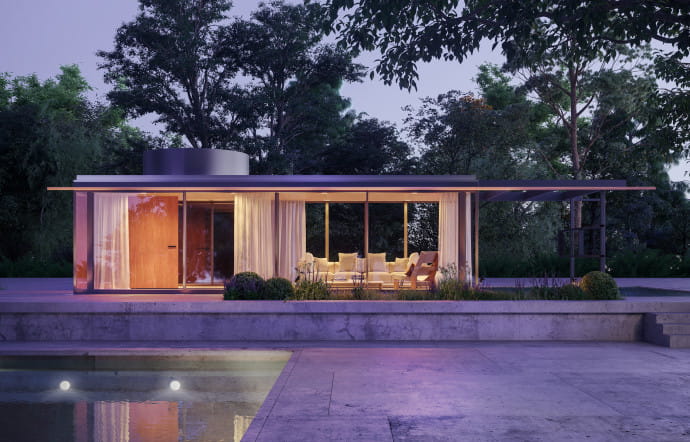 Le VDL Penthouse, actualisé par Kettal en collaboration avec Dion Neutra, respecte au plus près l’oeuvre originale créée par Richard et Dion Neutra (père et fils) dans les années 60.